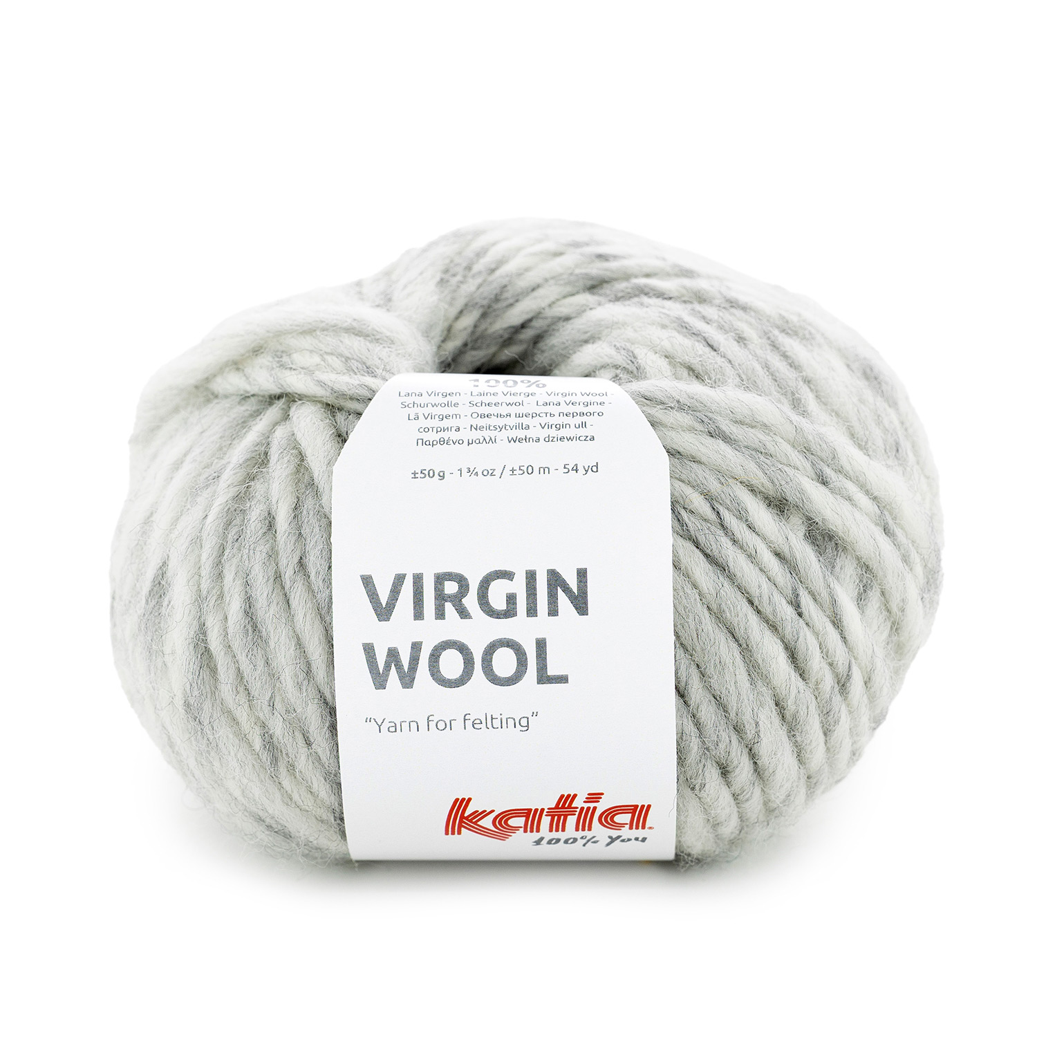 Virgin Wool - Katia - 51 - Gris clair