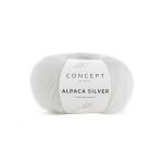 Alpaca Silver Katia - 250 - Écru-Argent
