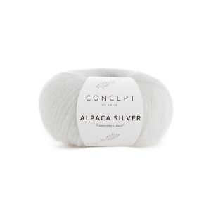 Alpaca Silver Katia - 250 - Écru-Argent