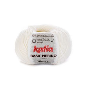 Basic Merino Katia - 1 - Blanc