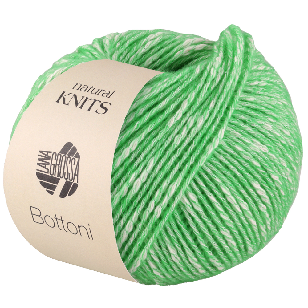 Bottoni Lana Grossa - 10 - Jade/Blanc brut