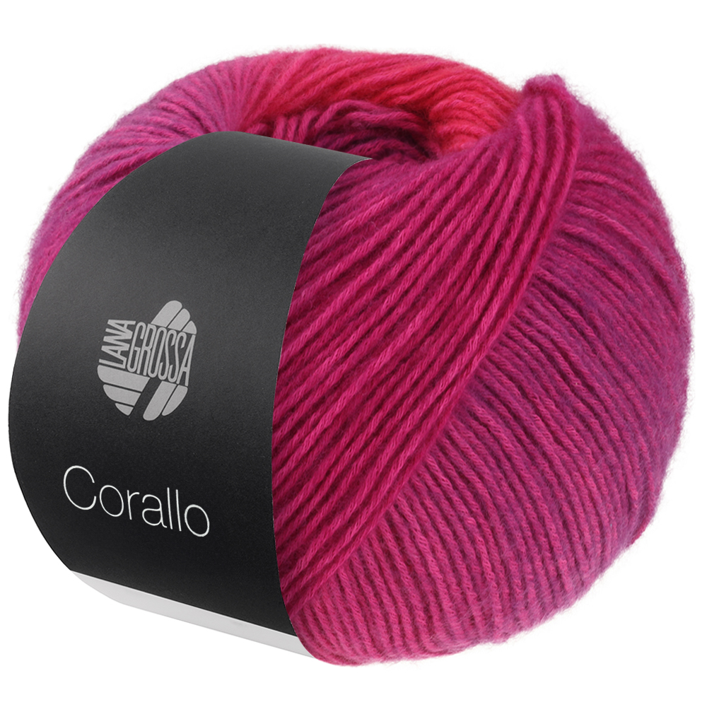 Corallo Lana Grossa - 4 - violet rouge/fuchsia/Rose