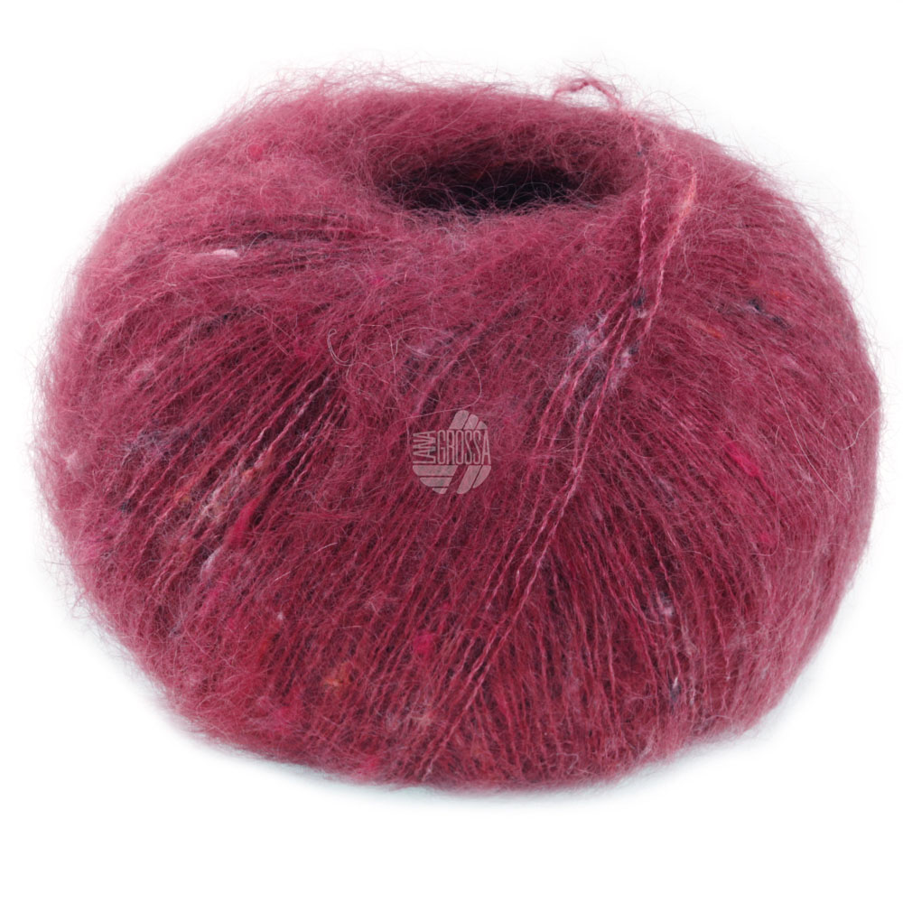 Natural Superkid Tweed Lana Grossa - 612 - Rouge Oriental
