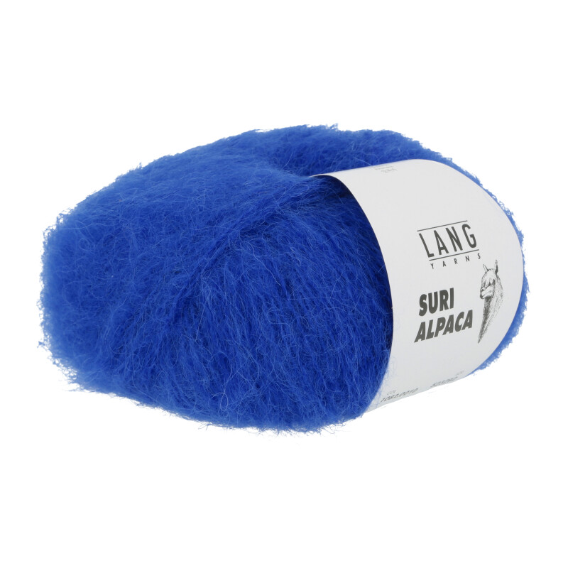 Suri Alpaca Lang Yarns - 10 - Bleu foncé