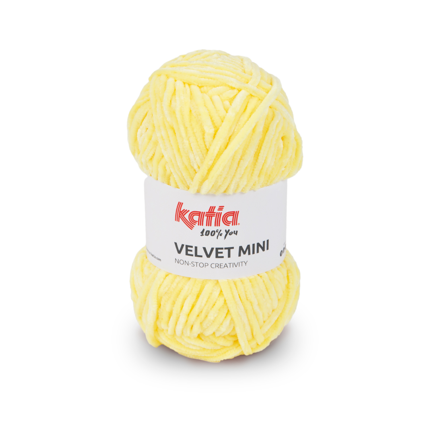Velvet Mini Katia - 201 - Jaune pastel Velvet Mini Katia - 201 - Jaune pastel