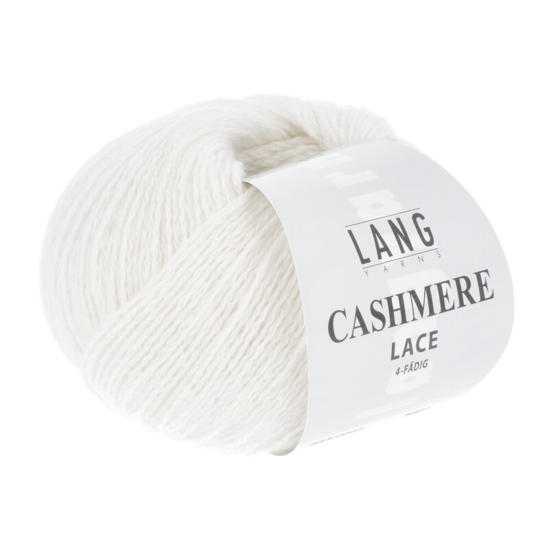 Cashmere Lace Lang Yarns - 2 - Offwhite Cashmere Lace Lang Yarns - 2 - Offwhite