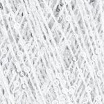Paillettes Lang Yarns - 1 - blanc/argent - gros plan de la matière