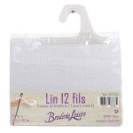 Toile de lin 45x40cm Broderie Loisirs coloris 101