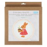 Kit broderie avec tambour 10 cm - Trimits Bunny Kit broderie avec tambour 10 cm - Trimits Bunny