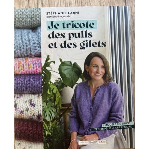 Livre Je tricote des pulls et des gilets - Stéphanie Lanni
