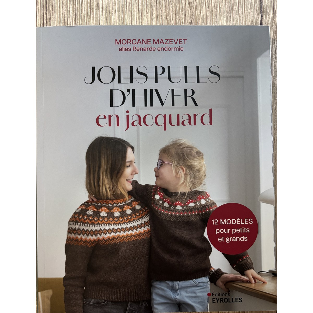 Livre Jolis pulls d'hiver en jacquard - Morgane Mazevet